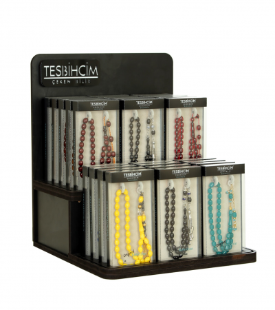TESBİHCİM 27' Lİ KEHRİBAR STANT