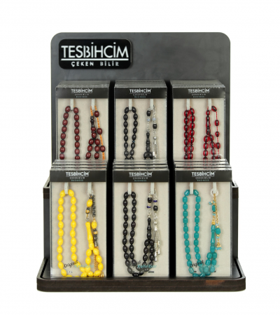 TESBİHCİM 27' Lİ KEHRİBAR STANT