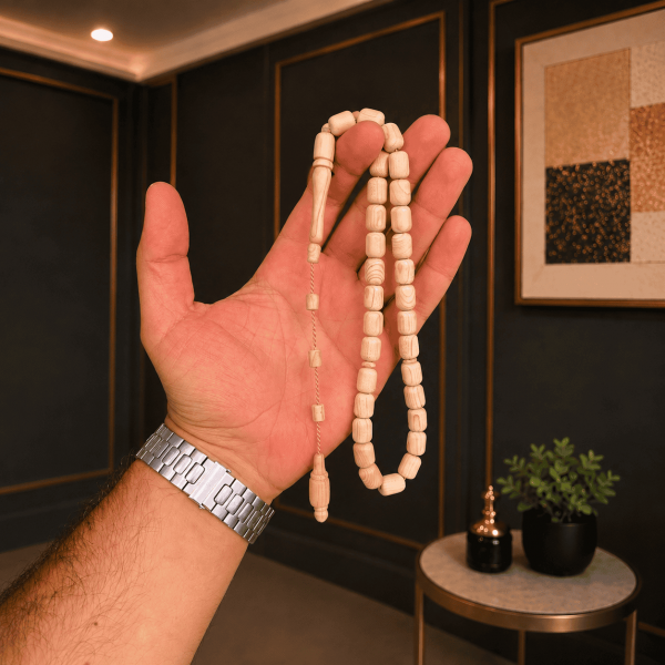 Usta İşi Kokulu Katran Ağacı Tesbih